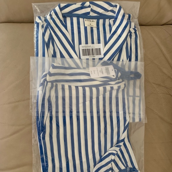 SOMA COOL NIGHTS Pajama Top/Shorts Set - Picture 16 of 16